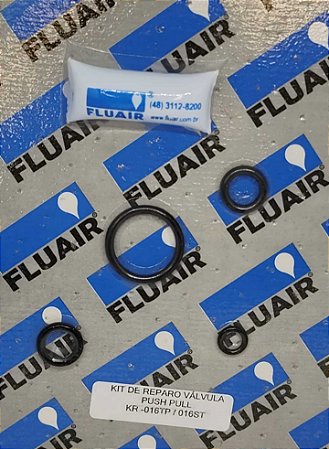 Kit Reparo Válvula Acionamento Carretas Push-Pull Fluair