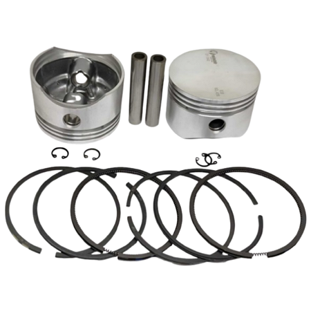 Jogo Pistão Anéis Compressor Knorr ACX83D 82mm STD Eurotech