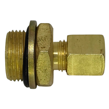 Conector Macho Rosca M22x1,5mm x Tubo 8mm