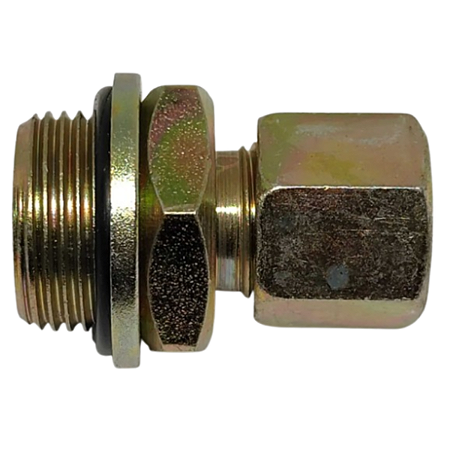 Conector Macho Rosca M22x1,5mm x Tubo 10mm
