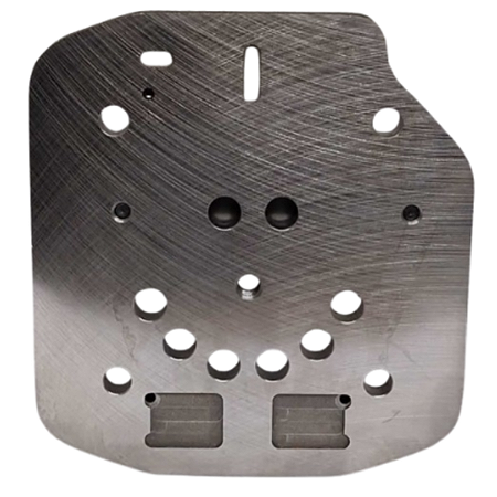 Placa de Assento de Válvula Compressor Knorr LK38 Governado