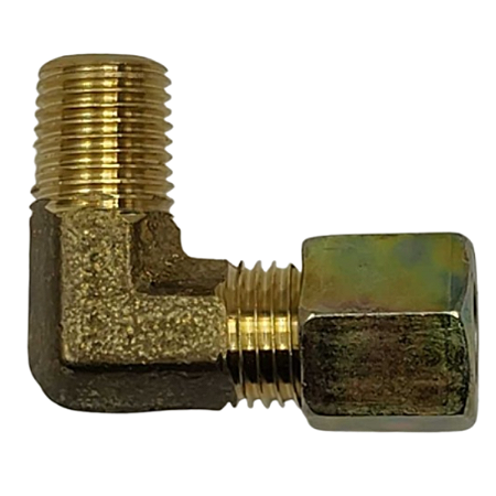 Cotovelo Rosca Macho 1/4 Npt x Tubo 8mm