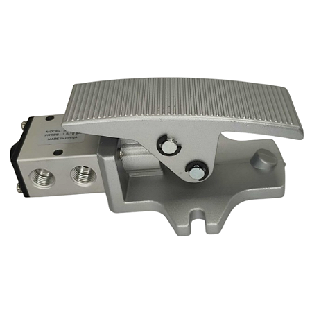 Válvula Pedal Acionamento Pneumático 3/2 Vias Rosca 1/4