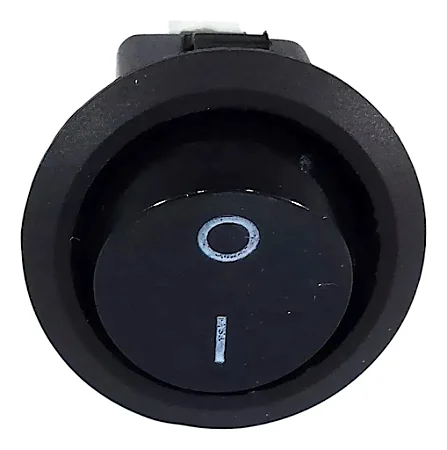 Botão Interruptor Tic-Tac Redondo Bivolt 8x8x2
