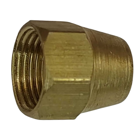 Porca Longa União Tubo 3/16 Rosca 3/8 x 24F