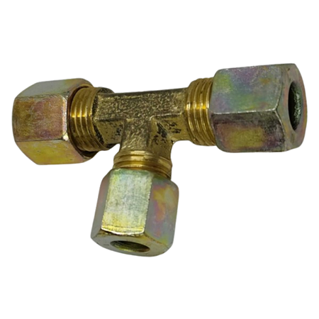 Tee União Porca Anilha Redução Tubos 10mm X 8mm X 10mm