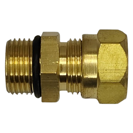 Conector Macho Rosca M18x1,5 x Tubo 12mm