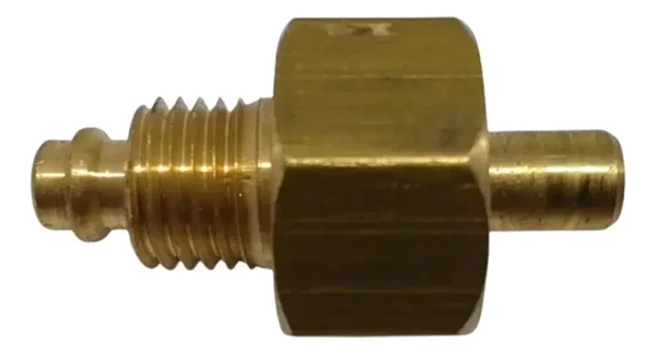 Tomada Fêmea C/ Pino Tee De Teste M16 Reservatório Ar Truck