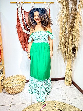 VESTIDO JESSICA -M- VERÃO-VERDE -LAISE