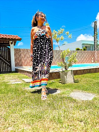 VESTIDO DANDARA - RESORT-VISCOSE PRÉ LAVADO