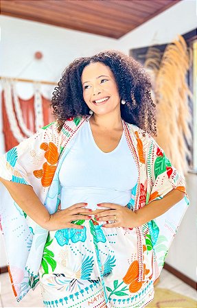 CONJUNTO LETÍCIA- PRAIA URBANA-COLORIDO -VISCOSE PRÉ LAVADO ,GRAMADURA 140