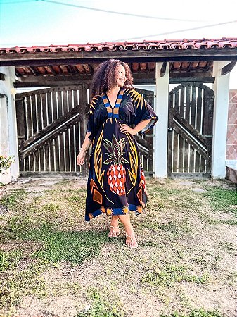 VESTIDO MILENA - OUTONO-VISCOSE PRÉ LAVADO