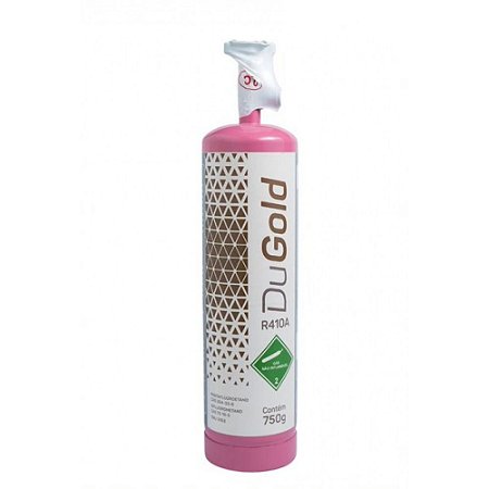Fluido Gás Refrigerante Dugold R410A 750g