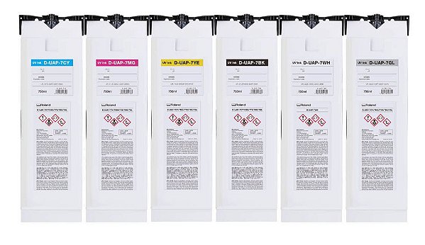 Tinta UV Roland D-UAP-7 - Bag 750 ML