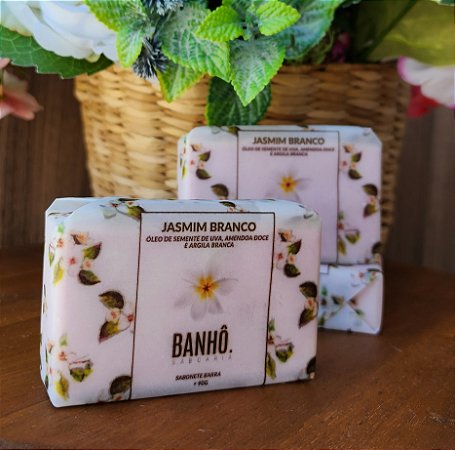 Sabonete Jasmim Branco