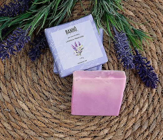 Sabonete Lavanda Francesa e Argila Branca