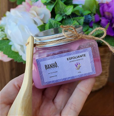 Esfoliante Corpo e Rosto Lavanda