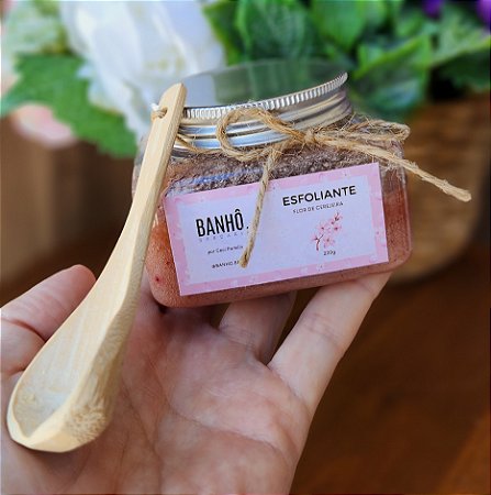Esfoliante Corpo e Rosto Flor de Cerejeira