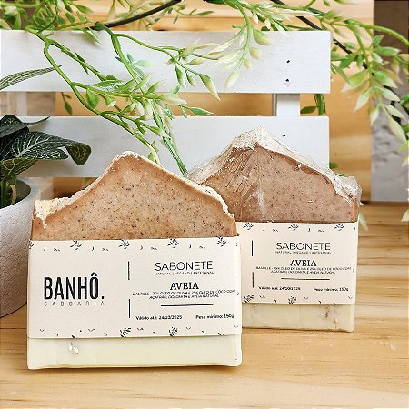 Sabonete Vegetal Aveia - Bastille