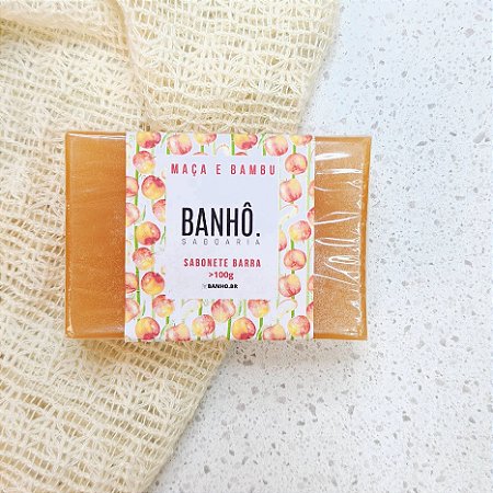 Sabonete Glicerina Maçã e Bambu