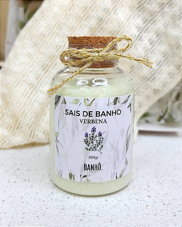 Sais de Banho para Chuveiro Verbena