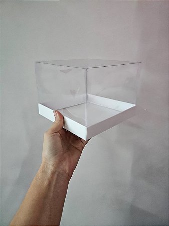 CAIXA AQUÁRIO 16X16X12 BRANCA