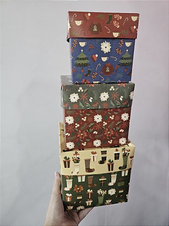KIT CAIXAS TRIO NATAL
