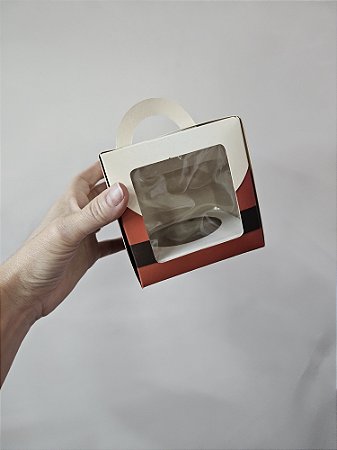 CAIXA CINTO NOEL MINI PANETONE C/VISOR E NINHO