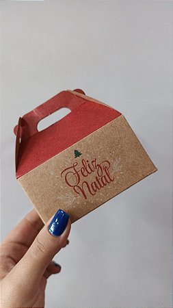 CAIXA MALETA KIDS KRAFT FELIZ NATAL