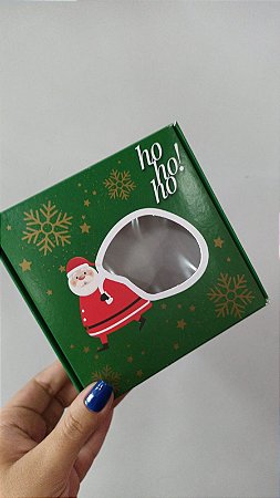 CAIXA PRACTICE C/VISOR NOEL HOHOHO VERDE 09 DOCES