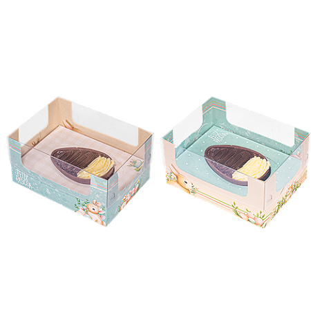 CAIXA ENCANTO 2X1 250/350G DUPLA FACE - PASCOA ENCANTADA