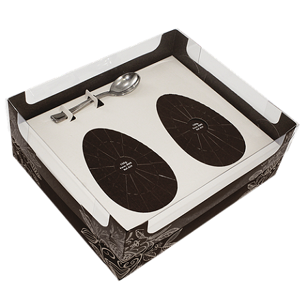 CX ENCANTO CACAU 2X150G COR BEGE