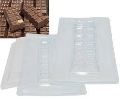 FORMA BWB 03 PARTES BARRA DE CHOCOLATE ESPECIAL