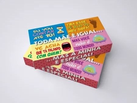 CAIXA 06 DOCES FRASES MÃE