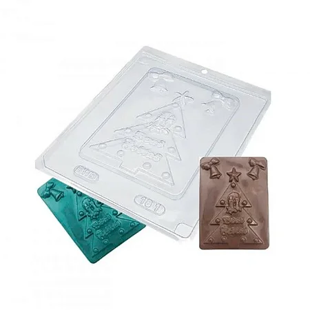 FORMA ACETATO SIMPLES PLACA ARVORE DE NATAL