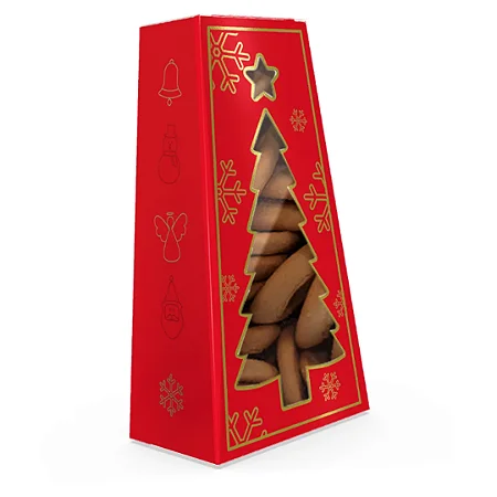 CAIXA COM VISOR PINHEIRO MERRY CHRISTMAS