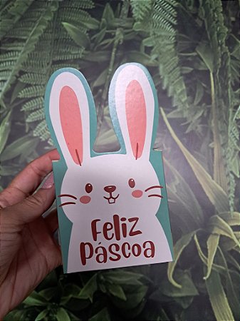 Caixa Pop Up 8x8x8cm Páscoa Divertida