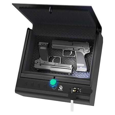 Cofre de Armas Advance com Senha, Chave e Biometria