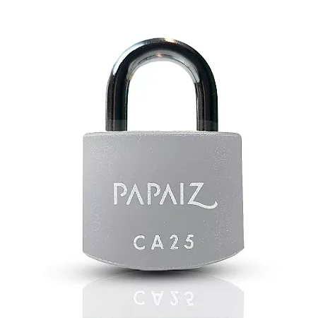 Cadeado em Alumínio de 25mm CA25 Prata