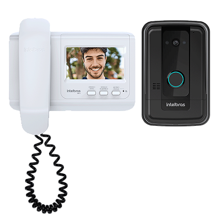 Video Porteiro Residencial com Monofone Ivr 4 Intelbras