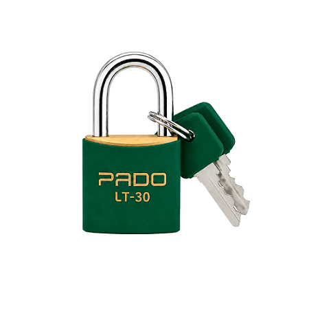Cadeado de Latão SM LT-30mm Verde Pado Seguro e resistente