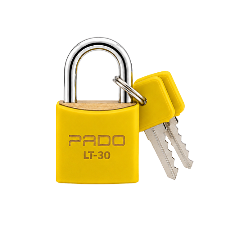 Cadeado de Latão SM LT-30mm Amarelo Pado Seguro e resistente