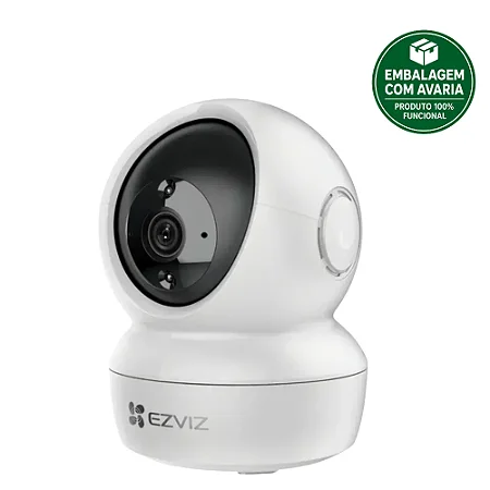REEMBALADO - Câmera de Segurança C6N EZVIZ 1080p Full HD Wi-Fi Pan/Tilt 360°
