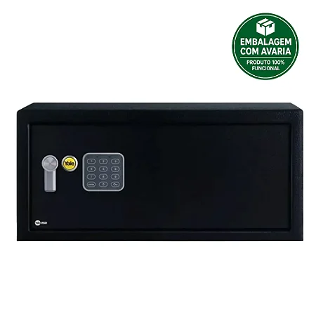 REEMBALADO - Cofre Digital Eletrônico Yale Value Laptop