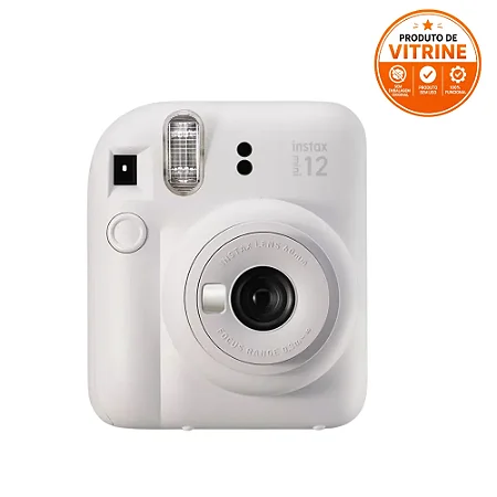 Câmera Instantânea Fujifilm Instax Mini 12 Branco Marfim - VITRINE