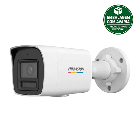 REEMBALADO - Camera Ip Bullet 30mt 2mp 2,8mm Ds-2cd1027g2h-liu Colorvu