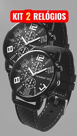 RELÓGIO MASCULINO KIT2