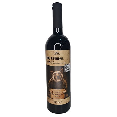 Vinho Tinto Dog Crimes "Cârnat" Merlot