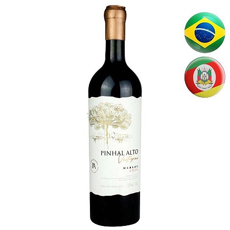 Vinho Tinto Pinhal Alto Vestígios Merlot