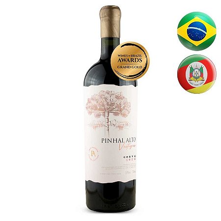 Vinho Tinto Pinhal Alto Vestígios Corte